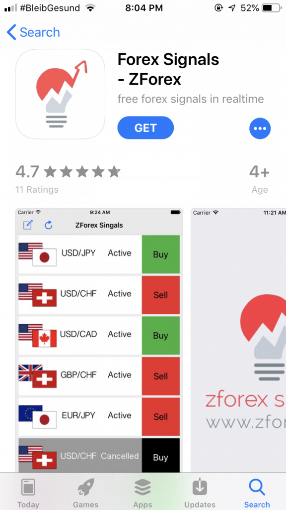 ZForex is one of the Best Forex Signals App on the App Store.